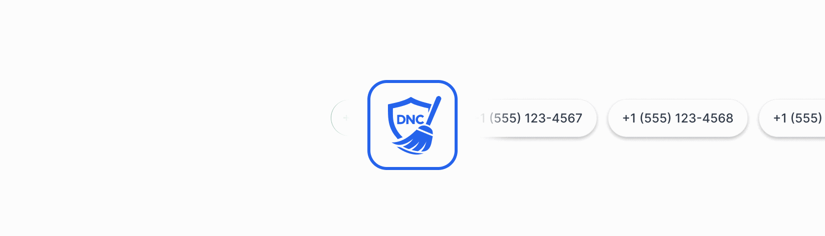 DNCSweeper scanning a live stream of phone numbers