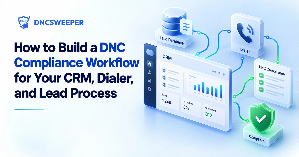 How to Build a DNC Compliance Workflow for Your CRM, Dialer, and Lead Process